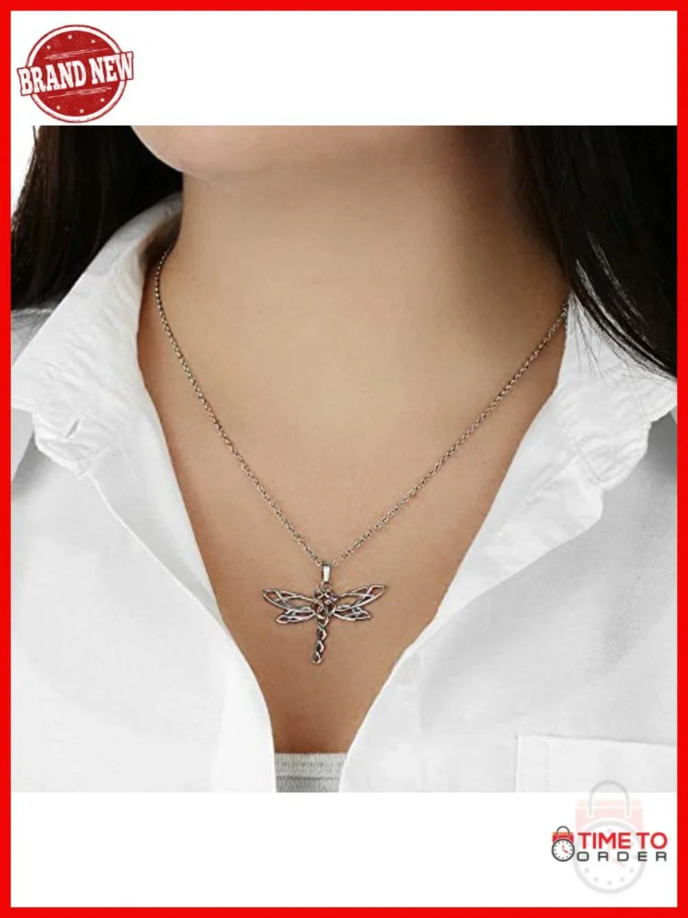 Granddaughter Necklace Gift from Grandma with Message Card and Gift Box